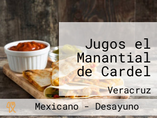 Jugos el Manantial de Cardel