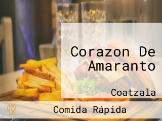 Corazon De Amaranto