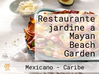 Restaurante jardine a Mayan Beach Garden