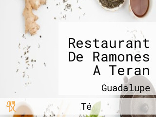 Restaurant De Ramones A Teran