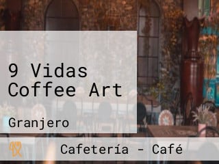 9 Vidas Coffee Art