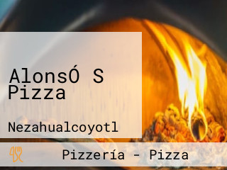 AlonsÓ S Pizza