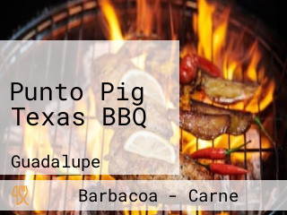 Punto Pig Texas BBQ
