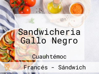 Sandwicheria Gallo Negro