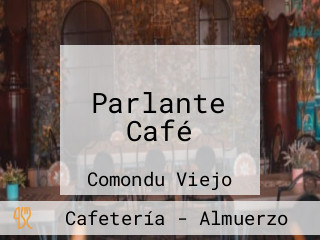 Parlante Café