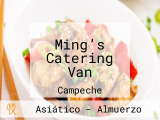 Ming’s Catering Van