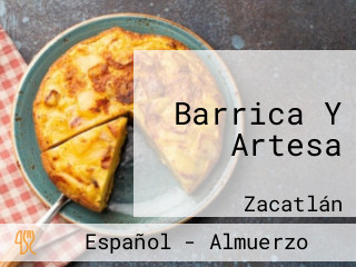 Barrica Y Artesa