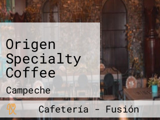 Origen Specialty Coffee