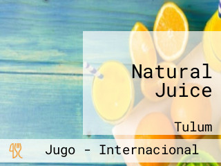 Natural Juice