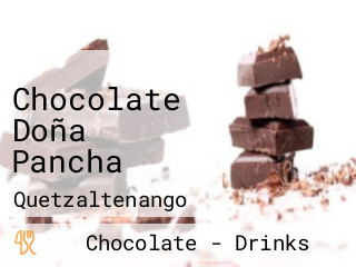 Chocolate Doña Pancha