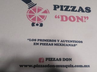 Pizzas Don