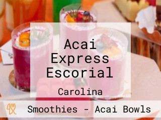 Acai Express Escorial