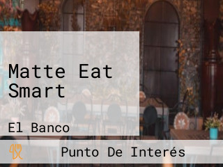 Matte Eat Smart
