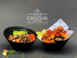 Casqua -comida Colombiana En Tazon