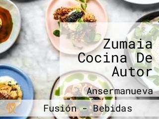 Zumaia Cocina De Autor
