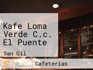 Kafe Loma Verde C.c. El Puente