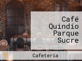 Café Quindío Parque Sucre