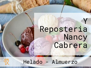 Y Reposteria Nancy Cabrera