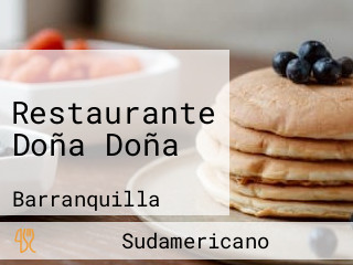 Restaurante Doña Doña