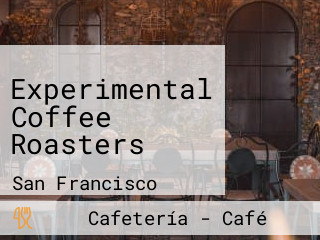 Experimental Coffee Roasters reservar mesa