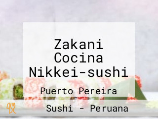 Zakani Cocina Nikkei-sushi