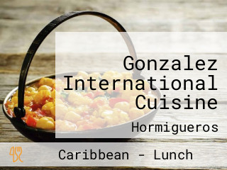 Gonzalez International Cuisine