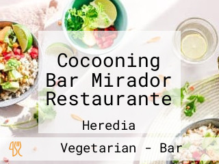 Cocooning Bar Mirador Restaurante