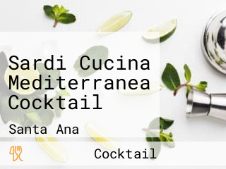 Sardi Cucina Mediterranea Cocktail