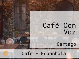 Café Con Voz