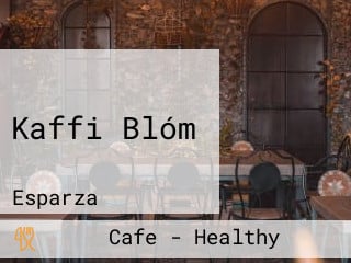 Kaffi Blóm