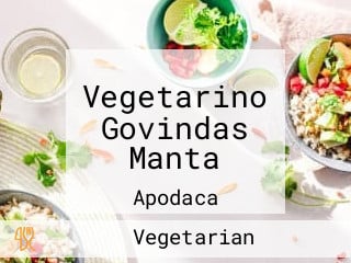 Vegetarino Govindas Manta