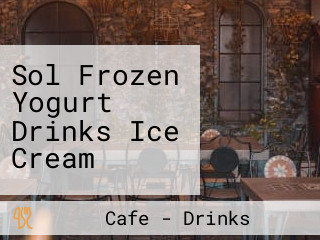 Sol Frozen Yogurt Drinks Ice Cream