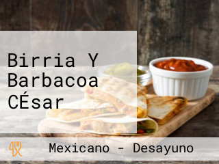 Birria Y Barbacoa CÉsar