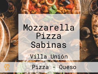 Mozzarella Pizza Sabinas