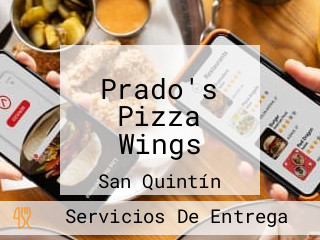 Prado's Pizza Wings