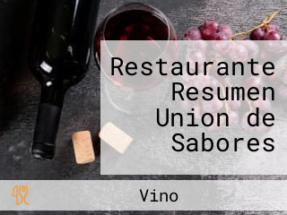 Restaurante Resumen Union de Sabores