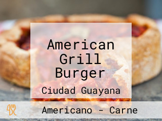 American Grill Burger