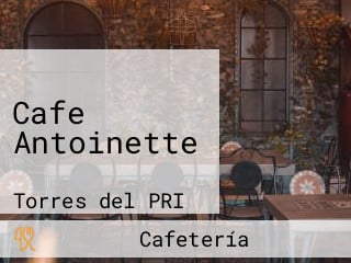 Cafe Antoinette