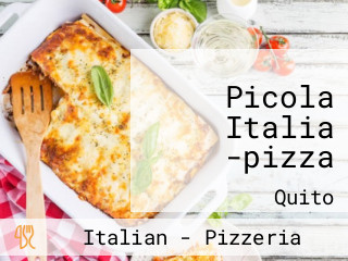 Picola Italia -pizza