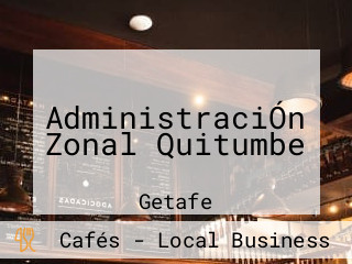 AdministraciÓn Zonal Quitumbe