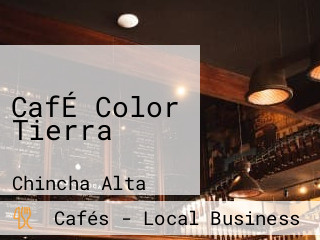 CafÉ Color Tierra