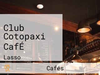 Club Cotopaxi CafÉ