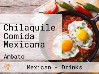 Chilaquile Comida Mexicana