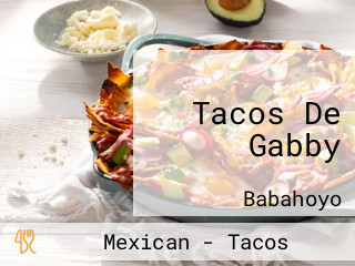 Tacos De Gabby