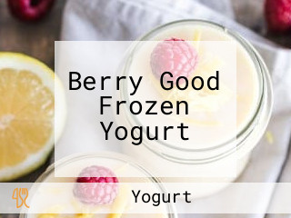 Berry Good Frozen Yogurt
