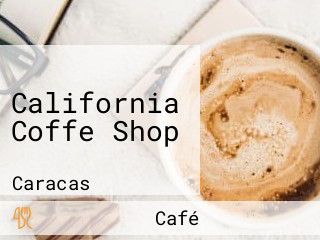 California Coffe Shop