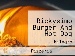 Rickysimo Burger And Hot Dog