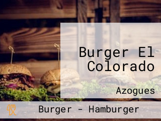 Burger El Colorado