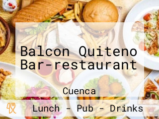 Balcon Quiteno Bar-restaurant