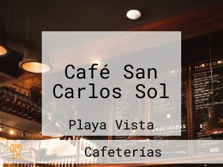 Café San Carlos Sol